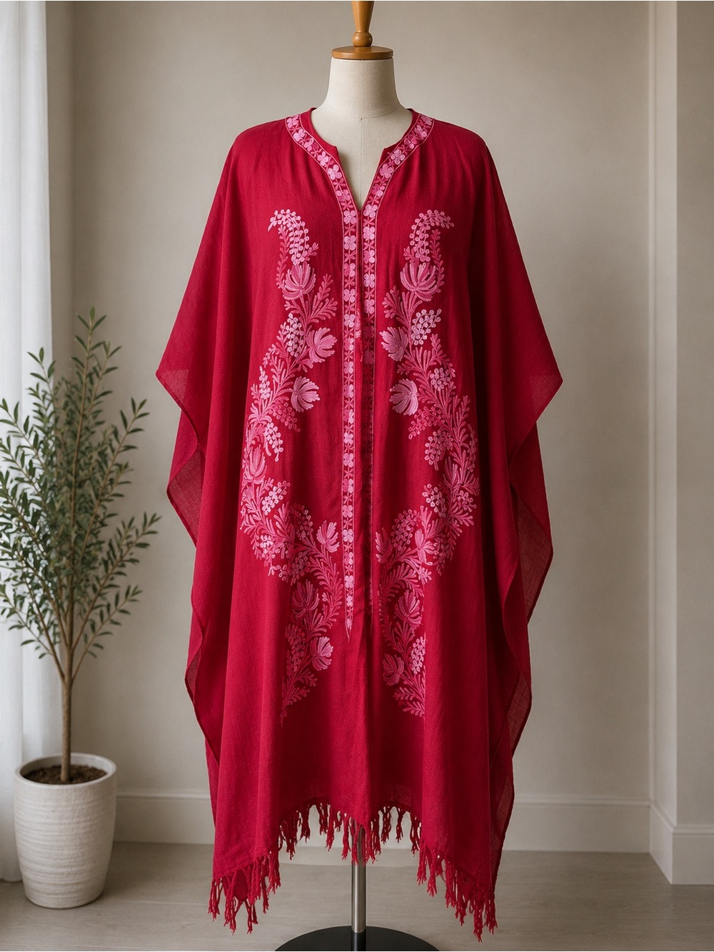 100% Cashmere Vintage Poncho